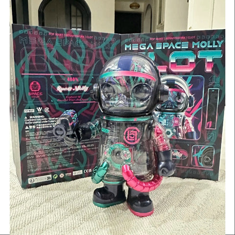 MEGA SPACE MOLLY 400% CLOT Magenta Alienegra 2024 Limited