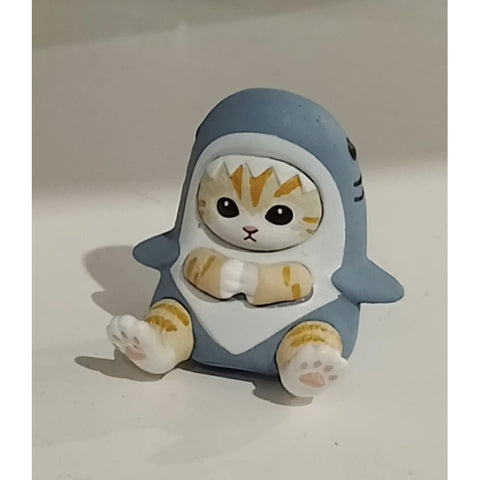 Mofusand Don't Want To Be a Cat Mini Blind Bag Series: Shark Cat Toy (Confirmed Style)