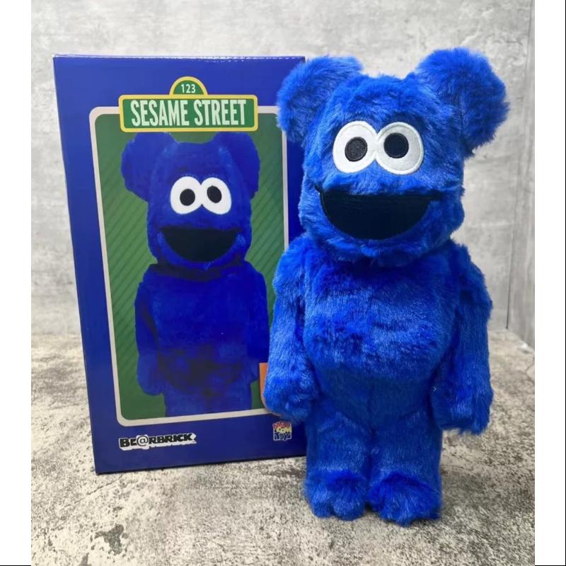 Bearbrick Sesame Street Cookie Monster Costume Ver.400% Be@rbrick 2024 Limited