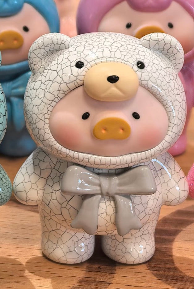 LuLu the Piggy Teddy Mini Ore Collection Blind Bag Series: White Turquoise (SSR 1/64) (Confirmed Style)