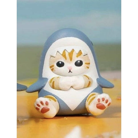 Mofusand Don't Want To Be a Cat Mini Blind Bag Series: Shark Cat Toy (Confirmed Style)