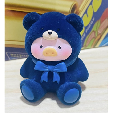LuLu the Piggy Teddy Mini Season 1 Blind Bag Series: Gentle Plush Blue (SSR 1/64) (Confirmed Style)