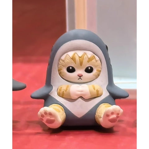 Mofusand Don't Want To Be a Cat Mini Blind Bag Series: Shark Cat Toy (Confirmed Style)