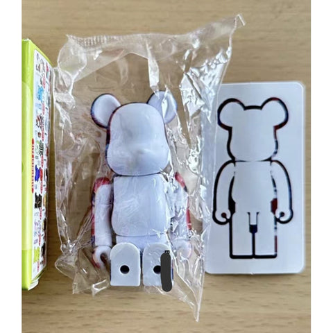 Bearbrick Series 49: CDG Red and Blue 100% (Super Hidden) (Secret Edition)