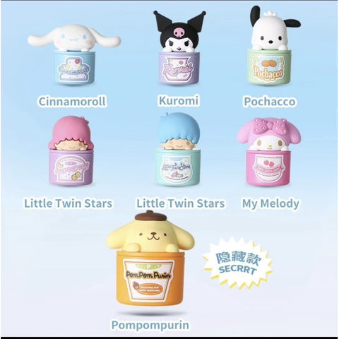 Sanrio Characters Storage Jar Series Whole Set Brand New With Plastic