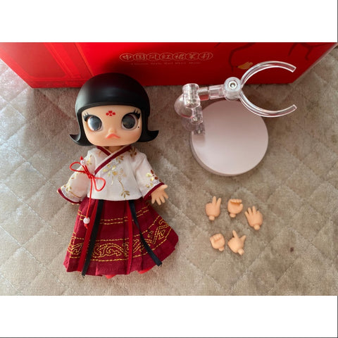 MOLLY Chinese Style Red Skirt BJD Action Figure 2020