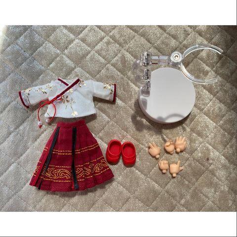 MOLLY Chinese Style Red Skirt BJD Action Figure 2020