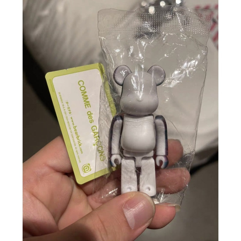 Bearbrick Series 49: CDG Red and Green 100% (Super Hidden) (Secret Edition)