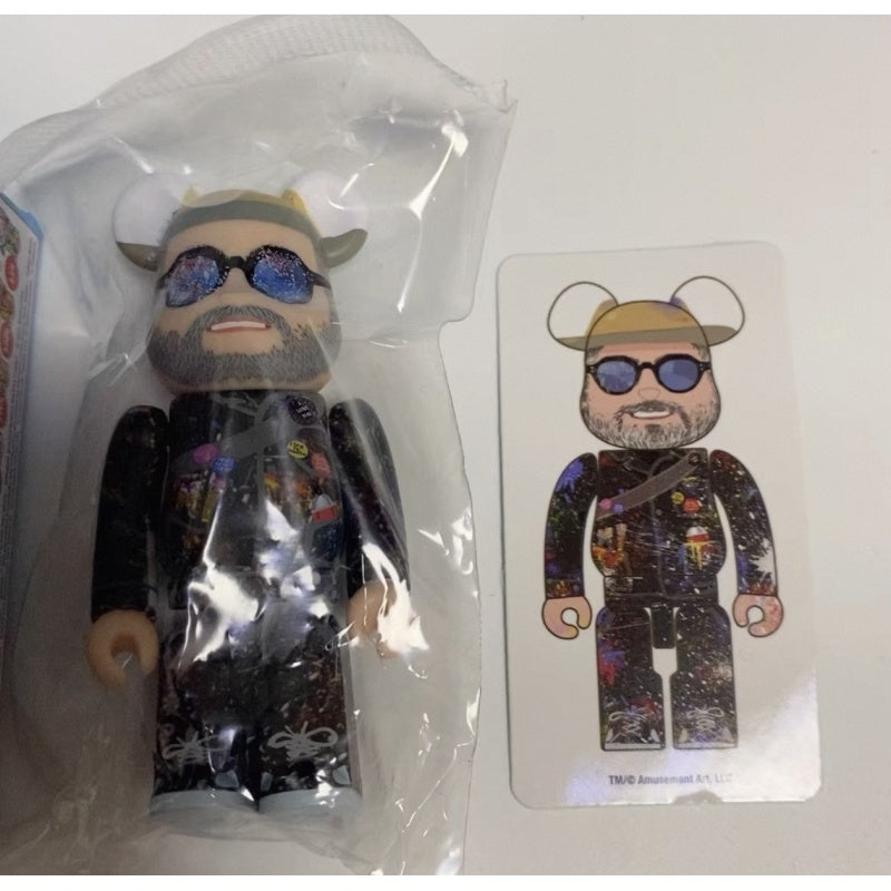 Bearbrick Series 51: Mr Brainwash Kubrick 100% (Super Hidden) (Secret Edition)