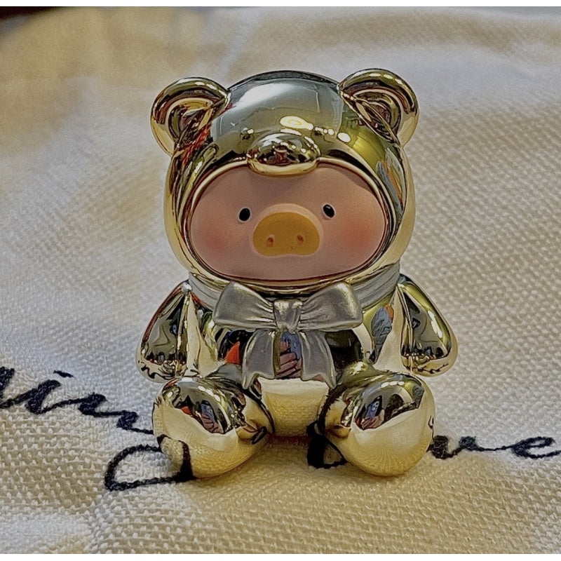 LuLu the Piggy Teddy Mini Season 1 Blind Bag Series: Starry Sparkle Gold (UR 3/320) (Confirmed Style)
