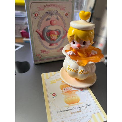 Sweet Bean Afternoon Tea Series Sweet Heart Suger Jar
