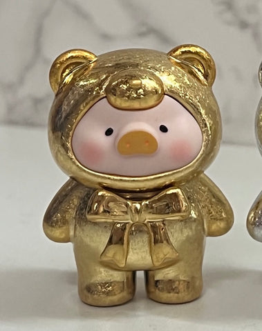 LuLu the Piggy Teddy Mini Ore Collection Blind Bag Series: Golden Meteorite (UR 3/320) (Confirmed Style)