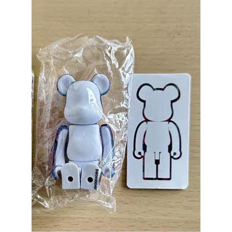 Bearbrick Series 49: CDG Red and Green 100% (Super Hidden) (Secret Edition)