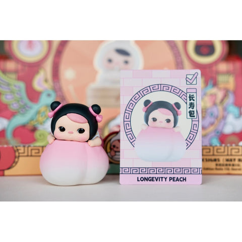 PUCKY Elf Food Restaurant Series Longevity Peach