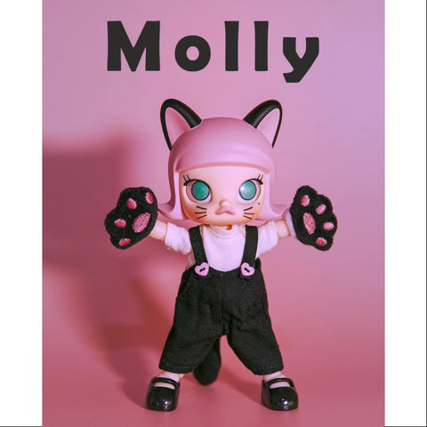 MOLLY Black Cat BJD Action Figure 2020 Pink