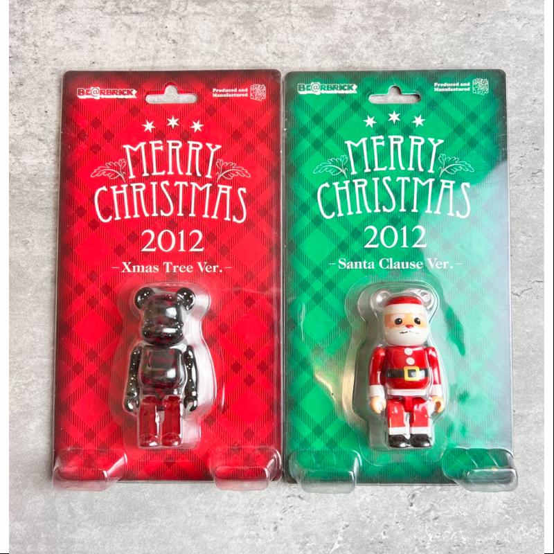 Bearbrick MERRY CHRISTMAS 2012 Set 100% Limited Medicom Be@rbrick