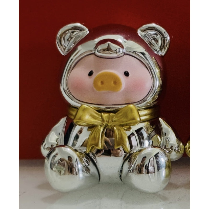 LuLu the Piggy Teddy Mini Season 1 Blind Bag Series: Starry Sparkle Silver (UR 3/320) (Confirmed Style)