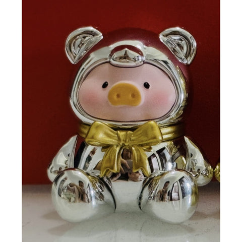LuLu the Piggy Teddy Mini Season 1 Blind Bag Series: Starry Sparkle Silver (UR 3/320) (Confirmed Style)