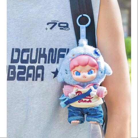 DORA Sharky Lala Girl Vinyl Plush Pendant TNT SPACE 2024 Limited