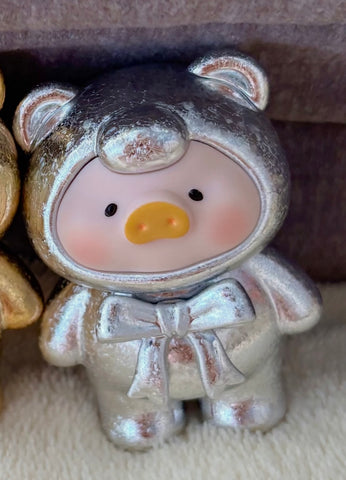 LuLu the Piggy Teddy Mini Ore Collection Blind Bag Series: Silver Meteorite (UR 3/320) (Confirmed Style)