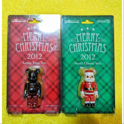 Bearbrick MERRY CHRISTMAS 2012 Set 100% Limited Medicom Be@rbrick