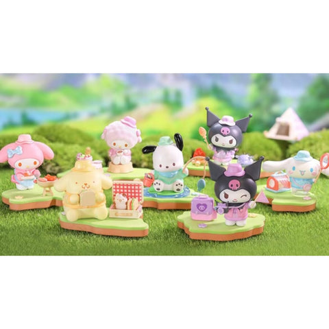 Sanrio Characters Camping Friends Series Whole Set Brand New With Plastic