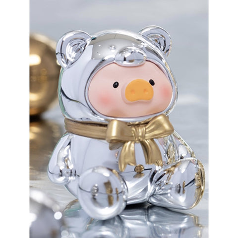 LuLu the Piggy Teddy Mini Season 1 Blind Bag Series: Starry Sparkle Silver (UR 3/320) (Confirmed Style)