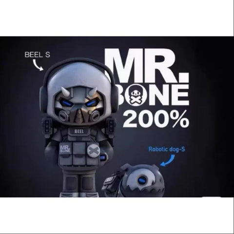 MR.BONE SOLOMON PLAN 1.0 ver. GRAY BEEL 200% LIMITED