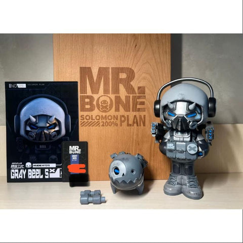 MR.BONE SOLOMON PLAN 1.0 ver. GRAY BEEL 200% LIMITED