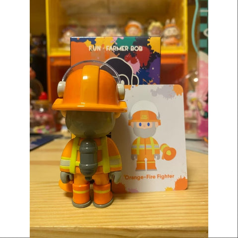 FARMER BOB Color Series Orange-Fire Fighter