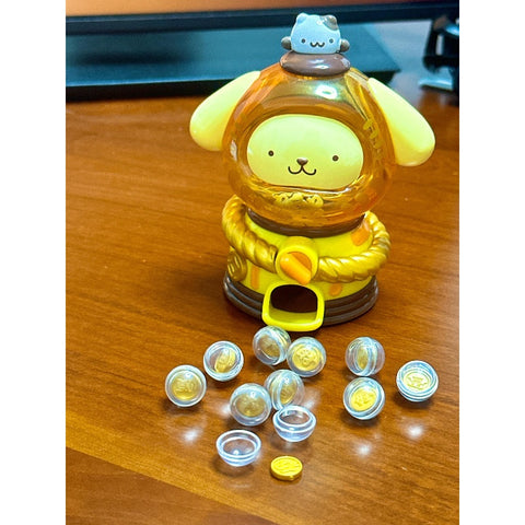 Sanrio Characters Wonderful Damo Gashapon Machine Series Pompompurin