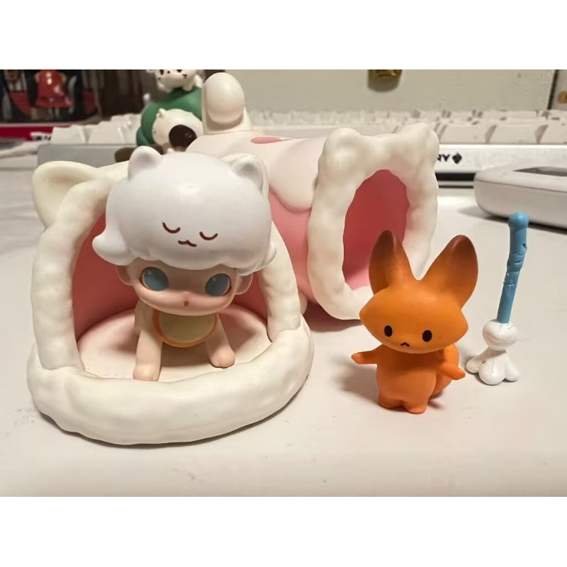 Yellow Dimoo Cat DIMOO Cat Paradise Series Curiosity – TOYSEZ