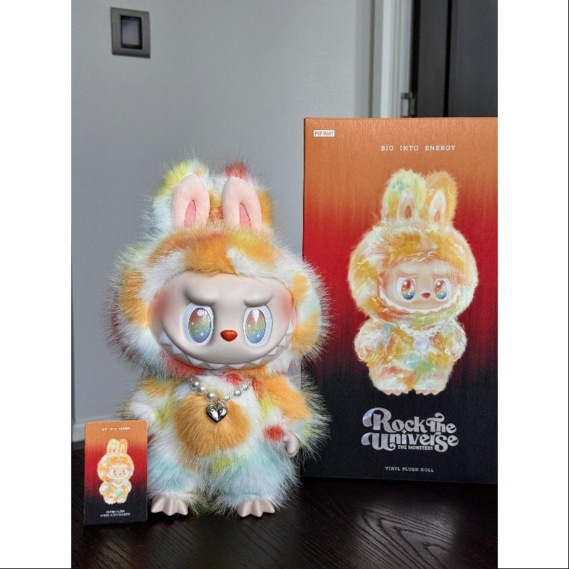 Labubu The Monsters Rock The Universe Vinyl Plush Doll 2025 Limited Edition