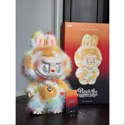 Labubu The Monsters Rock The Universe Vinyl Plush Doll 2025 Limited Edition