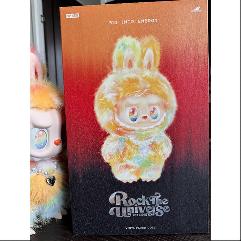 Labubu The Monsters Rock The Universe Vinyl Plush Doll 2025 Limited Edition