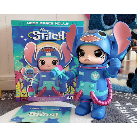 MEGA SPACE MOLLY 400% Stitch Disney 2024 Limited