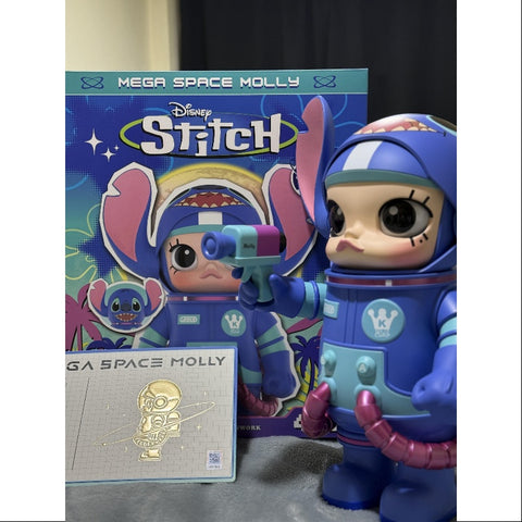 MEGA SPACE MOLLY 400% Stitch Disney 2024 Limited