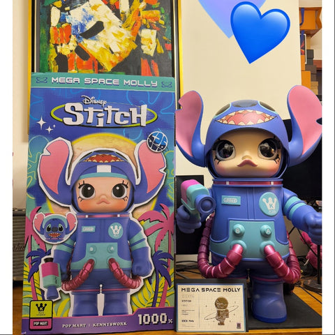 MEGA SPACE MOLLY 1000% Stitch Disney 2024 Limited