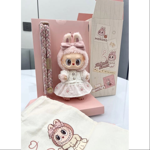 Labubu The Monsters Mokoko Fall into Sweaters Vinyl Plush Pendant 2025 Limited Edition
