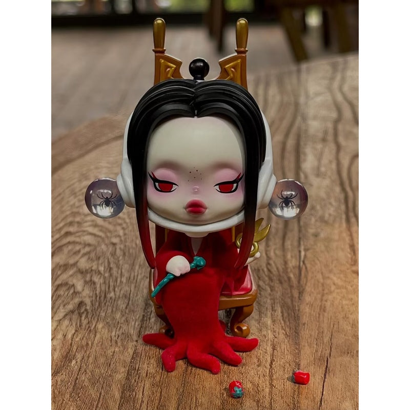 Skullpanda X The Addams Family Series Scarlet Morticia