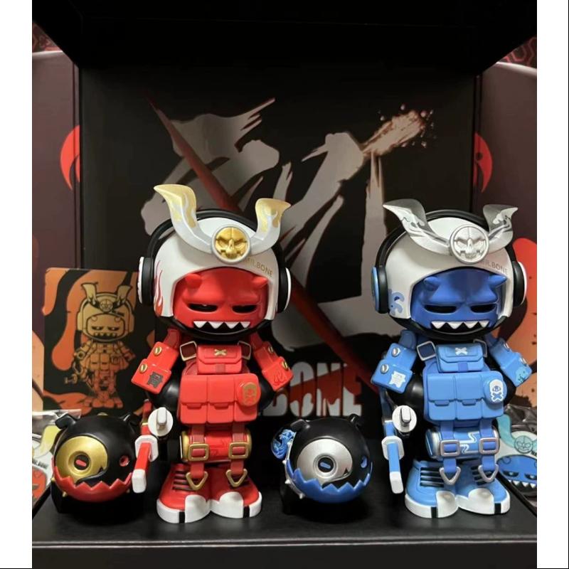 MR.BONE BUSHIDO GIFT BOX SET RED & BLUE LIMITED