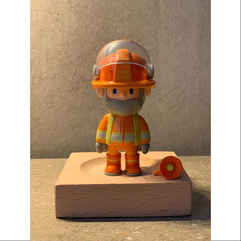 FARMER BOB Color Series Orange-Fire Fighter