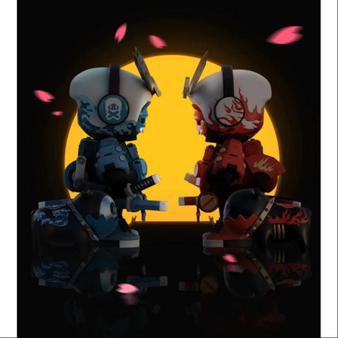 MR.BONE BUSHIDO GIFT BOX SET RED & BLUE LIMITED