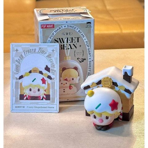 Sweet Bean Frozen Time Dessert Box Series Frosty Gingerbread House