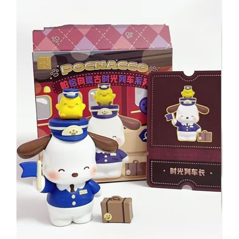 Sanrio Pochacco Vintage Time Train Series Time Train Condutor