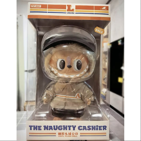 Labubu The Monsters The Naughty Cashier Vinyl Plush Doll 2025 Limited Edition