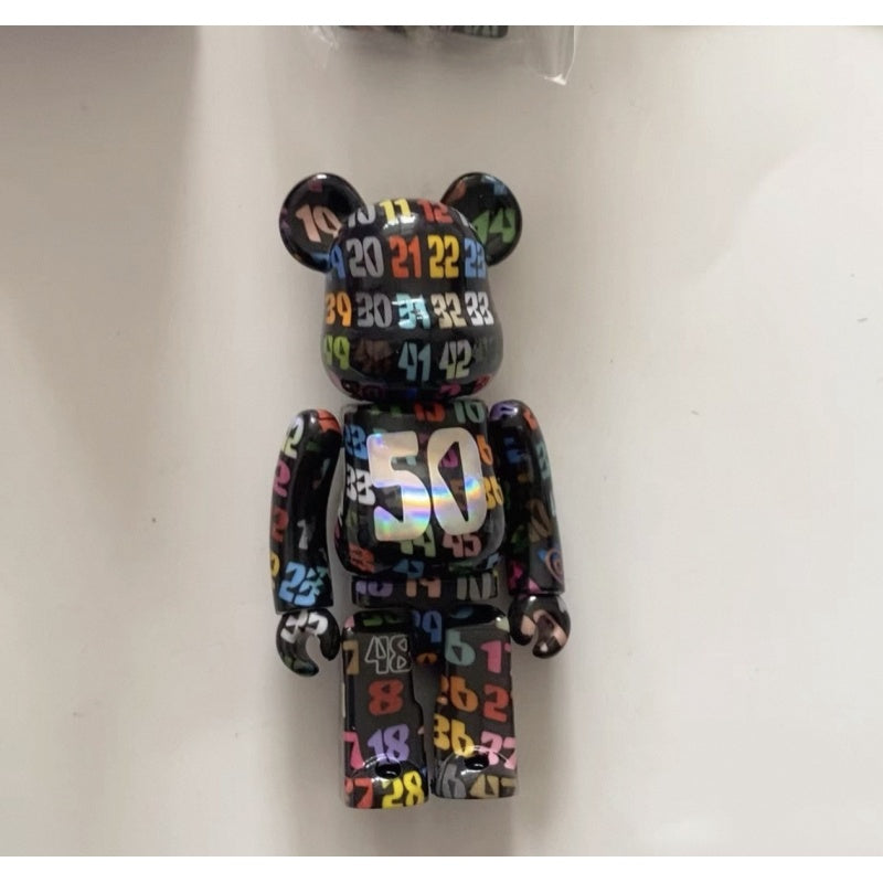Bearbrick Series 50: 50th Anniversary 100% (Super Hidden) (Secret Edition)
