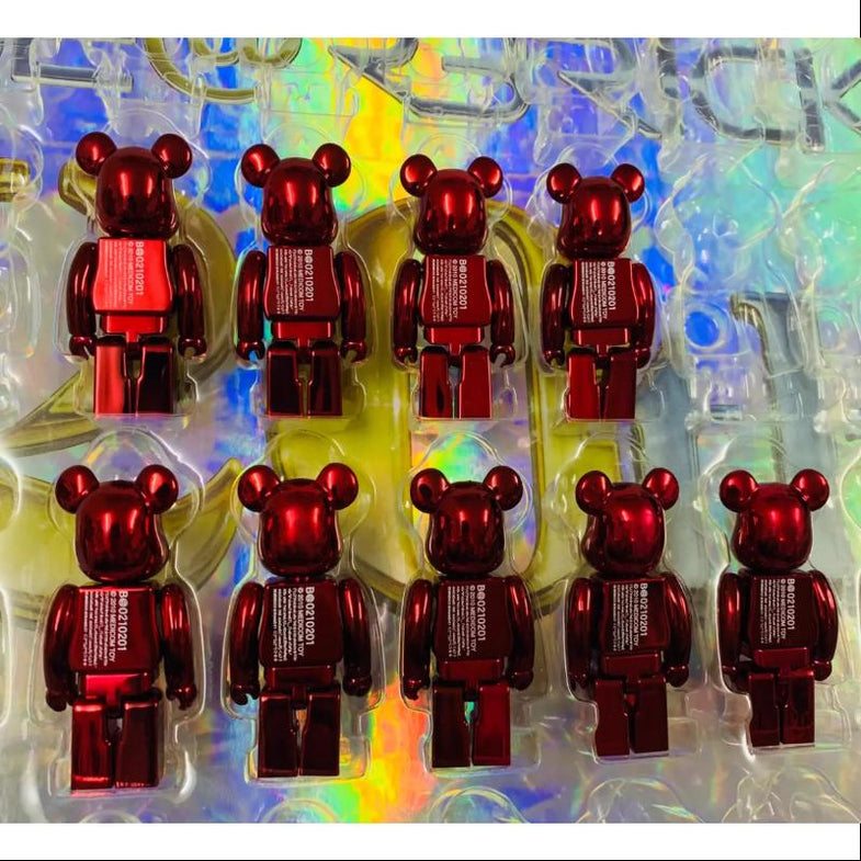 Set Bearbrick 100% Daft Punk & Etron - Medicom Toy - Serie 21 (occasion)
