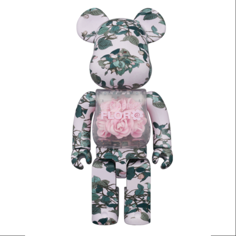 Bearbrick FOLR@ Pink Rose 400% Be@rbrick 2024 Limited