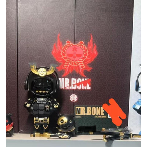 MR.BONE BLACK BUSHIDO GIFT BOX RARE LIMITED